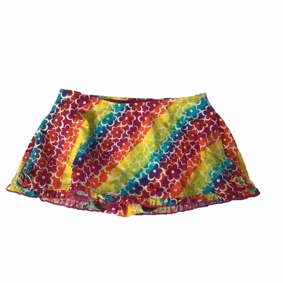 Children’s Place Swim Skirt Multi Color Kids 5 - Picture 1 of 2